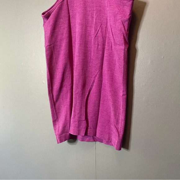 Lululemon seamless ribbed tank top women size 6 magenta - Picture 10 of 10